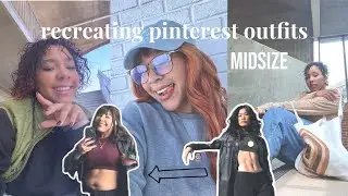 Recreating Pinterest Outfits on a Midsize Girl ☕️😎