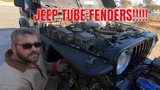 Jeep TJ Tube Fender Install