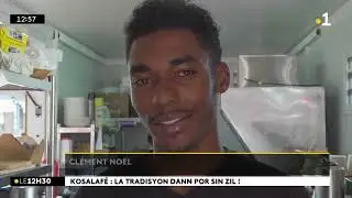 Kosalafé ! La tradisyon dann por Sinzil ! In bon risofé in galèt manyok… Hermina Lasson parti war Je