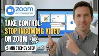 Take Control Stop Incoming Video on Zoom  2 Min Step by Step