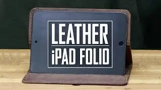 39 - Leather iPad Folio