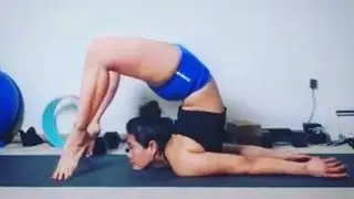 #Backbend Practice by Yoga And Pole Fitness