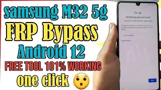 Samsung Galaxy A32 | A32 5G Frp Unlock/Bypass Free Tool Android11 | 12 New Method 2023 #MobileFixpro
