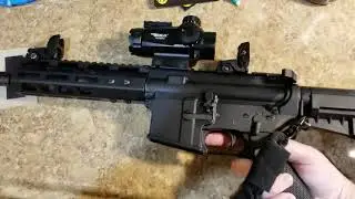 Completed Ceratac AR Pistol