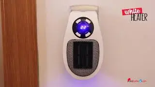 Calefactor de Cerámica Portátil White Heater 500W