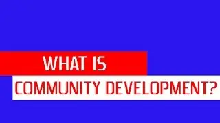 what is community development