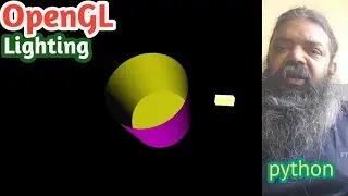 Python OpenGL light model | Fixed function pipeline Part 2 | 11 December 2022