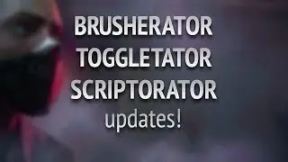 Updates: Brusherator, Toggletator, Scriptorator for Photoshop!