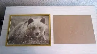 Ribs. Выжигание на ДВП.