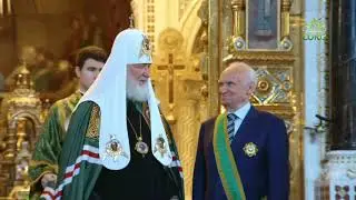 А.И.Осипов награждён орденом Сергия Радонежского первой степени. 9.04.2023г.