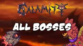 Terraria Calamity mod | All bosses (almost) | Deathmode