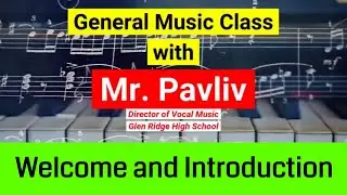 General Music Class with Mr. Pavliv: Glen Ridge Public Schools