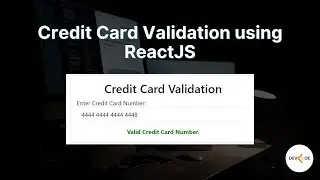 React Credit Card Validation in Real Time | Complete Step-by-Step Guide