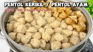 GRAVEL CHICKEN PENTOL RECIPE: A PROMISING SELLING IDEA: 1,000 IDR per skewer, automatic profit 🤩