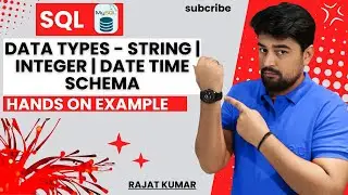 10.What are Data Types in MYSQL - String | Integer | Date Time 💻