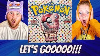 POKEMON 151 BOOSTER BOX OPENING!!!! | PART 1 #pokemon #pokemon151 #pokemonopening #fatherandson