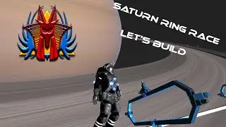 Space Engineers - Lets Build - #3 Saturn Ring Race - Janixos Racer und das Houstonproblem