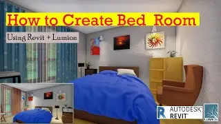 How to Create Bed Room Using Revit + @Lumion3D