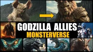 Godzilla Allies in MonsterVerse