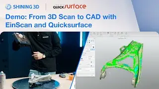 From 3D Scan to CAD with EinScan & 