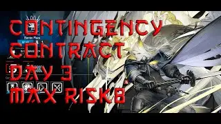 Contingency Contract Day 3 Barren Plaza Max Risk 8 Guide || Arknights