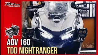 Installation of TDD NIGHTRANGER on my HONDA ADV 160 (plus adding some accessories)