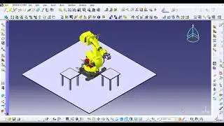 PICK AND PLACE ROBOT SIMUALTION IN DELMIA