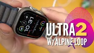 Unboxing the Apple Watch Ultra 2: Blue Alpine Loop Edition! 😱🔥