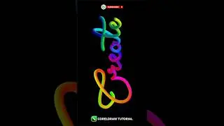 How to Create Stunning Blend Text Effects in CorelDRAW: #coreldrawtutorial  #shorts  #texteffect
