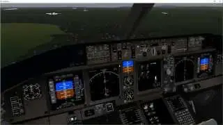 tutorial Boeing 777 full flight Nice-Marseille simulator