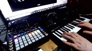 Minimal Ambient with Novation Circuit 1st try