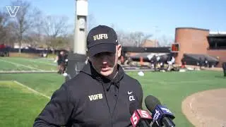 Vandy Football - Clark Lea Media Availability (2024 Spring Practice 1)