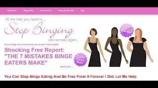 Stop Binge Eating and Learn How to Stop Overeating / Binge Eating