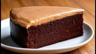 Healthy & delicious oatmeal cake with coffee cream – no sugar, no flour! Quick and easy!