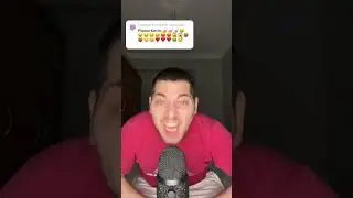 ASMR EMOJI CHALLENGE 💅🤑😡😱🤬🤫😘❤️🤢😴