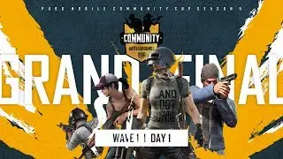 PCC - WAVE 1 FINAL | DAY 1 [PUBGM Community Cup Season 5]