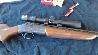 Savage .22/.410 rifle shotgun combo - at the range