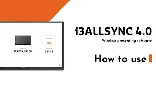 i3ALLSYNC 4.0 - How to use