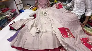 Chickpet Bangalore wholesale designer Kurti sets|| Single piece courier available