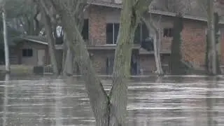 Great Historic Flood In Sodus, MI  Febuary 2018