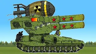All New Series of Super Tanks - Cartoons about tanks