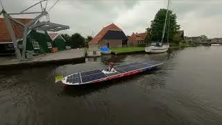 FPV shots at The Ultimate Solar Boat Challenge