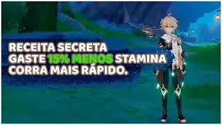 Genshin Impact - Receita Secreta - Gaste menos Stamina ao correr