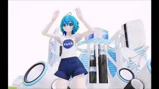 MMD Earth Chan Caramelldansen English Version