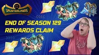 Glorious Firsts - Splinterlands EOS 129 Chest Rewards Opening
