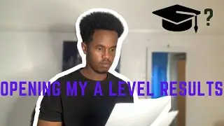 Opening My A Level Results 2022