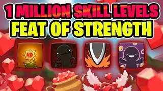 FEAT OF STRENGTH! 1 MILLION SKILL LEVELS! | Giant Simulator