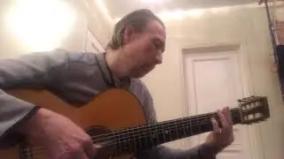 Семиструнная гитара. Мастер Ажикулов В. Пьеса Грусть.