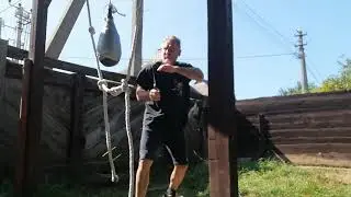 Утро пацифиста. Ножевой бой. 
