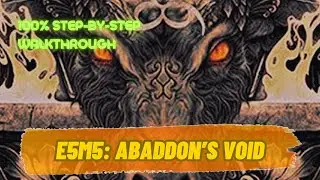 Sigil (100%) Walkthrough (E5M5: Abaddon's Void)